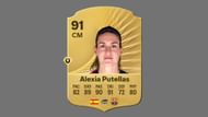 Alexia Putellas is among the highest-rated players in the game (Image via EA Sports)
